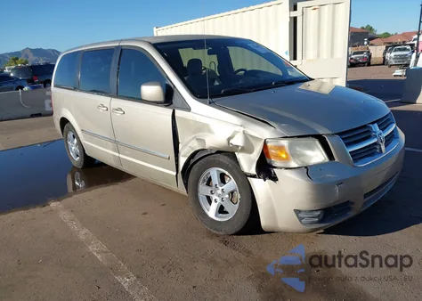 2008 Dodge Grand Caravan Sxt из США, поврежденный, VIN 1D8HN54P48B136240